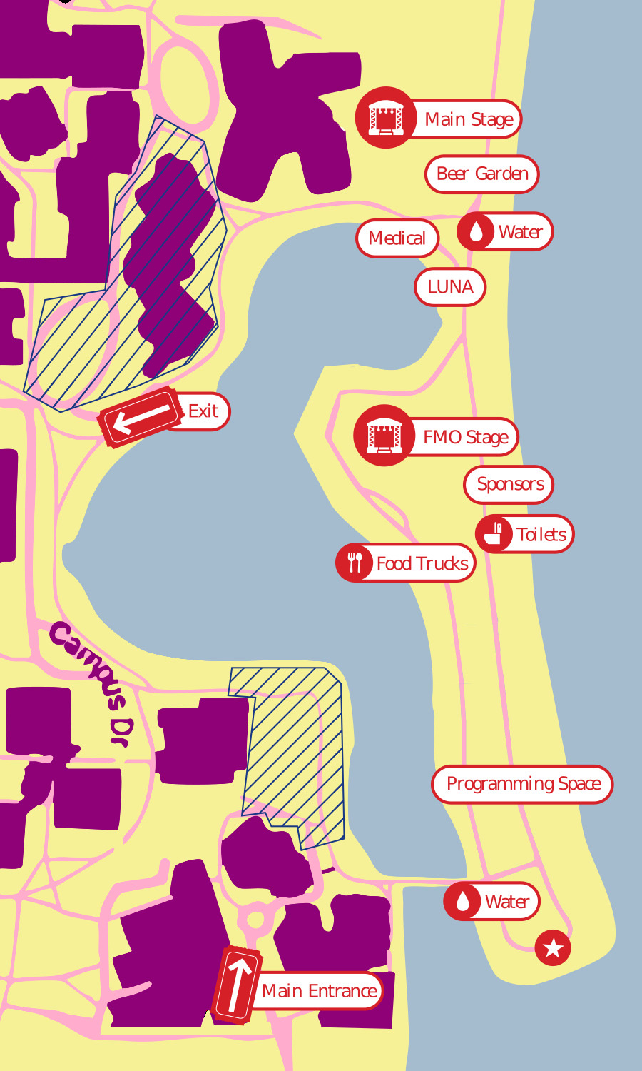 Festival Map Layout